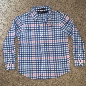Size 5 Boy Vineyard Vines Performance Button Down
